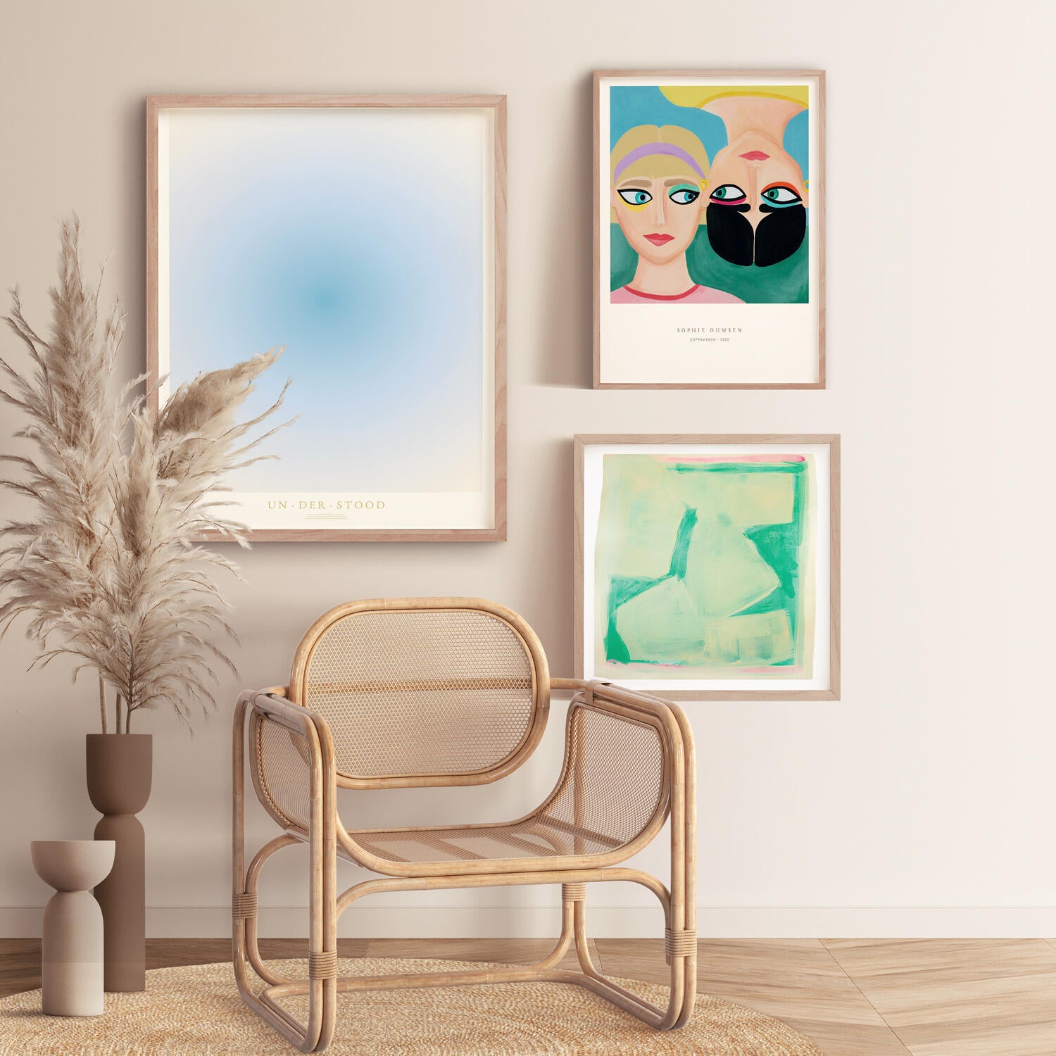 The Poster Club x Sara Stribant Carre plakat - 50x50 cm.